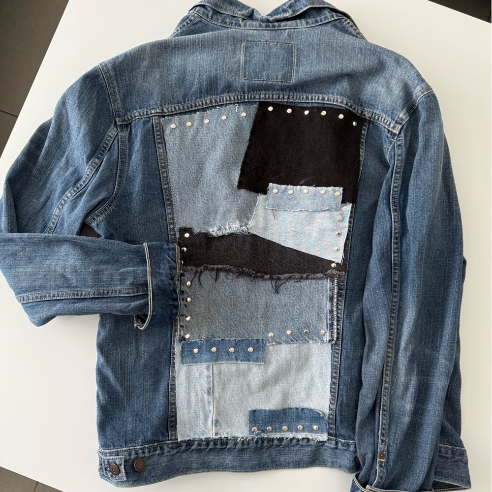 Levi’s handcrafted debim Jean jacket handmade unisex size XL oversized